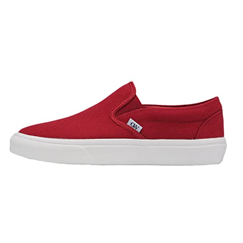G WEST Mens Canvas Classic Slip ON3