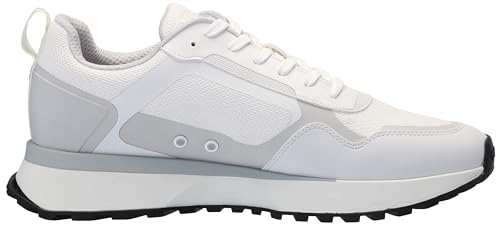 Image of BOSS Men's Big Logo Mesh Mix Lace Up Sneaker