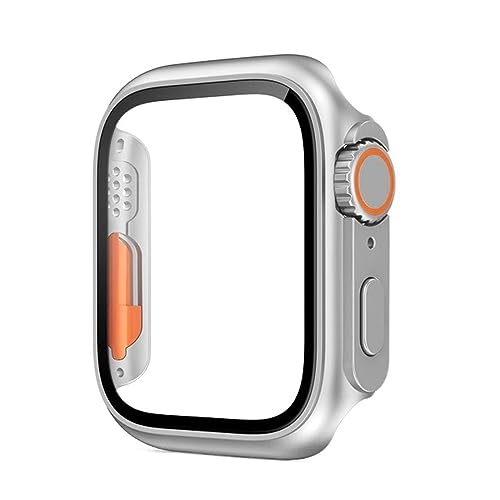 Écran Apple Watch cassé ? Évitez les rayures grâce à l'étui en verre argent clair étoilé