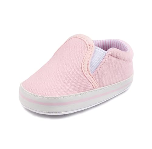 Image of LONSOEN Baby Toddler Boys Girls Loafers Newborn Leather Moccasins Infant First Walking Dress Shoes