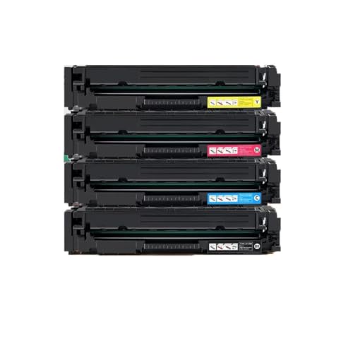 Toner compatible HP 218X 218A pack quatre couleurs de remplacement laser sans puce