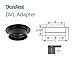 DuraVent DVL 9 by 9 Inches Galvanized Stainless Steel Double Wall Ceiling Chimney Wood Burning Stove Pipe Adapter Connector to Vent, Black