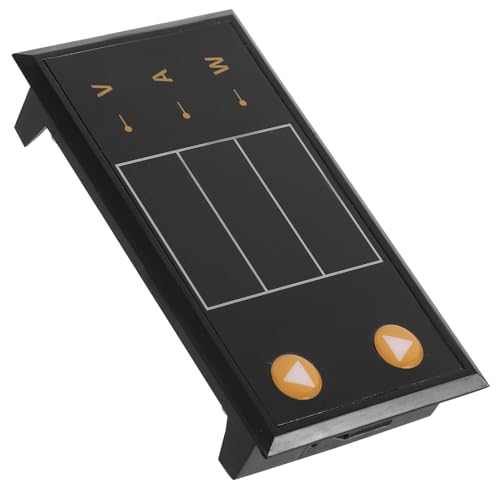 Homoyoyo Dc Voltage Meter Digital Multimeter Led Display Multi-use Voltmeter Accurate Easy to Read