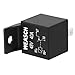 Weasch 2 Pack Car Relay, 48V 40A, 4 Pin SPST, Automotive Switches and Starters, Waterproof Relay for Boat Tractor Truck Motorcycle (2)
