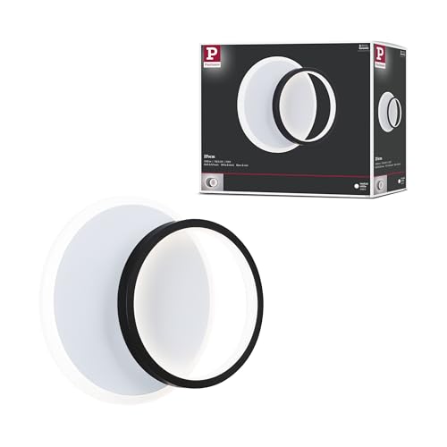 WD 2Form Appliq LED 12.5W 240x180mm 230V Metallo 71166 acrilico bianco nero