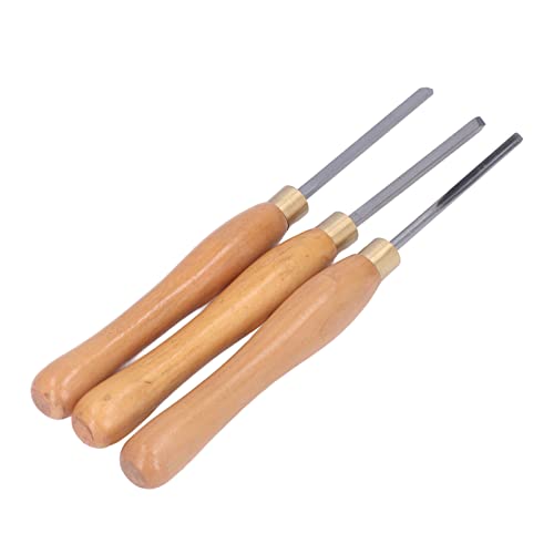 Cincel para Torno de Madera con Mango de Haya y Punta de Acero miniatura 7