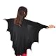SUNTRADE Schwarze Fledermausflügel Kostüm, Flügel Set Verkleidungszubehör für Drachen, Vampir oder Fledermaus Kostüme (140)