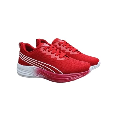 Men Sports Shoes | Lightweight | Air Mesh 100% Polyester | Comfortable Lace Up Gym Training Shoes, Jogging, Fitness, Travel, Walking, Running & Outdoor Activities-image-22