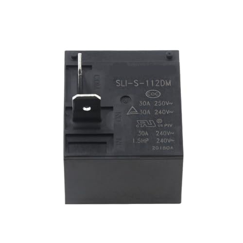 Relé de potencia 24VDC 30A SLI-S-124DM para automatización industrial y placas electrónicas