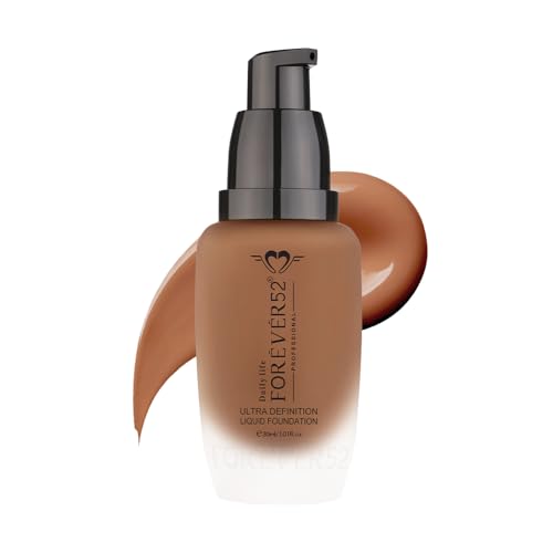Image of Daily Life Forever52 Ultra Definition Liquid Foundation | 24H Wear, Medium to Full Coverage, Pore-Minimizing & Mattifying, Long Lasting, Anti-Aging, Satin Finish| All skin type - Brownie (FLF003) 30ml
