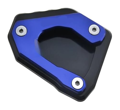 Seitenständer Verlängerungsplatte Für BMW Für G310R 2017-2019 Motorrad Seitenständer Pad Ständer Verlängerung Platte Vergrößern(Blau)