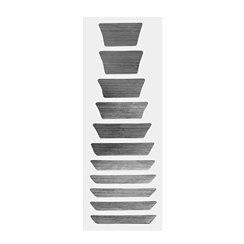 Thin Trapezoid Fretboard Decal Marker Inlay Sticker For Electric Guitar