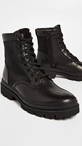 Vince Men's Raider Lace Up Boots, Black, 9 Medium US | Image 2