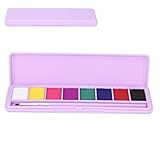 Propósito múltiple: adecuado para pintar cara y cuerpo, se puede usar como sombra de ojos y delineador de ojos, cosméticos importantes para representaciones teatrales, fiestas de Halloween, etc.