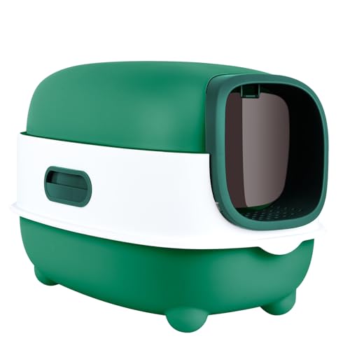 WC pour chats avec couvercle pliable et portable idéal pour les voyages et salons