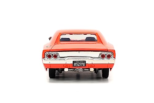 Big Time Muscle 1:24 1968 Dodge Charger Die-Cast Car miniatura 5