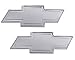 All Sales 96130C Ami Chevy Bowtie Grille and Lift Gate Emblem with Border, Chrome