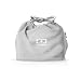 monbento - MB Pochette Coton gray Bento lunch bag - Polyester lunch tote - Suitable for MB Original MB Square & MB Tresor Bento boxes