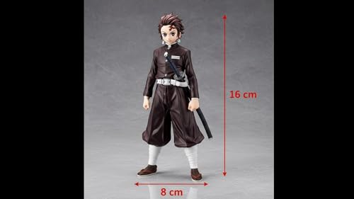 Image of Awestuffs Action Figure Limited Edition for Car Dashboard, Decoration, Cake, Office Desk & Study Table Tanji Blk Suit D Slayer