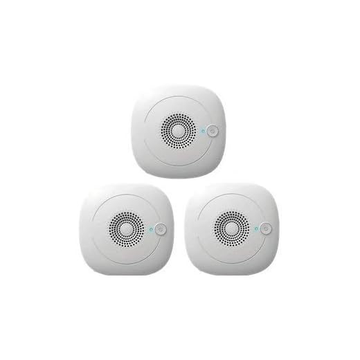 3 Pack 2 In 1 Plug in Ozone Air Purifier, Ozone and Negative Ion Generator, Portable Air Ionizer Machine for Odor, Dust and Pet Dander In Bathroom, Bedroom, Kitchen, Closets