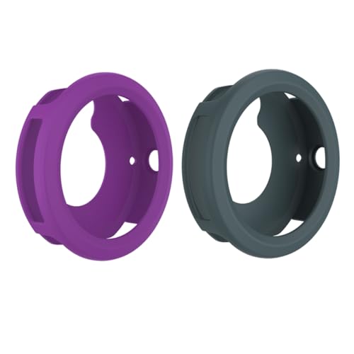 Housoutil 2 Pcs Watch Case Cover Watch Case for 3 Se Screen Protector Smartwatch Protector Bumper Silicone Watch Case All-around Bumper Watch Shockproof Shell Accessories Active