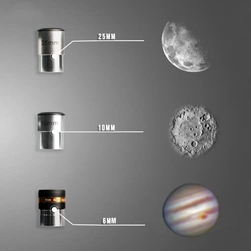 Image of Pie Matrix Rigel 120900 450X Zoom Aperture 120mm Monocular Astronomical Land and Sky Refractor Telescope Stand,20mm Erector, 3X Barlow, Travel Case and Phone Adapter