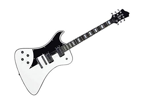 Hagstrom Fantomen white gloss Gaucher- Guitare électrique - Les Beatles, Paul McCartney, John Lennon, RIngo Starr, George Harrison Hagstrom Fantomen white gloss Gaucher- Guitare électrique