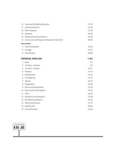 Image of Arihant Uttar Pradesh B.Ed Guide for Exam 2026 | Science Group | Bachelor of Education Joint Entrance Exam | 15 Practice Sets with Model Solved Paper ... Exam Preparation Book | English Medium
