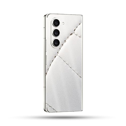 Image of MightySkins Glossy Glitter Skin Compatible with Samsung Galaxy Z Fold 5 Full Wrap - Volleyball Closeup | Protective, Durable High-Gloss Glitter Finish | Easy to Apply | Made in The USA