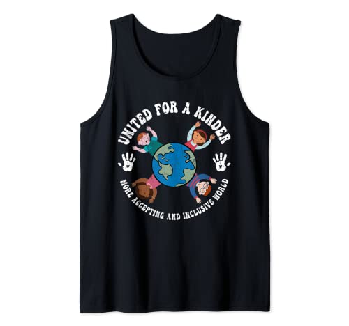 Camiseta naranja Unity Day Anti Bullying United For A Kinder World Camiseta sin Mangas