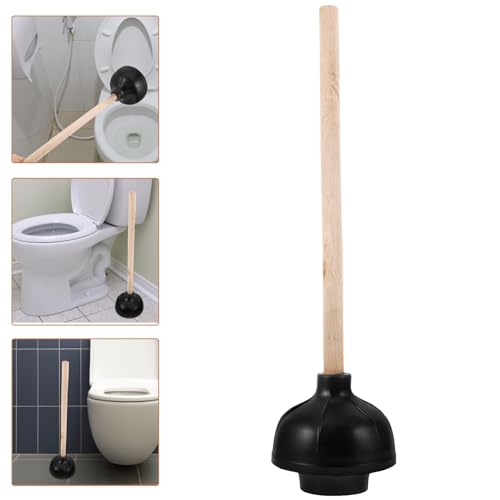 Desatascador WC de goma pequeño para fregadero de cocina y limpieza de baños 8