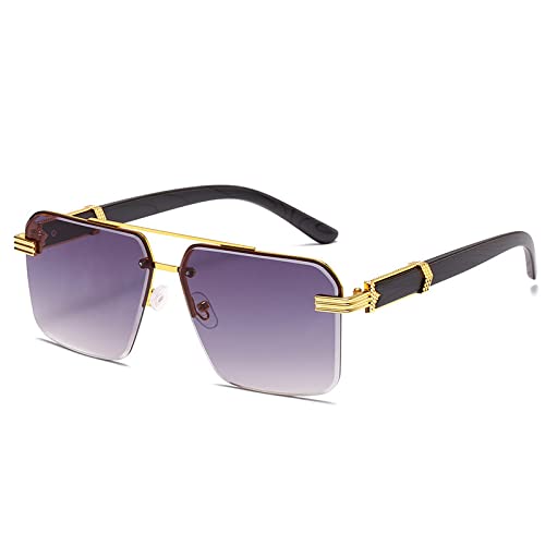 CGZWFERA-Mirror Leg Metal Sunglasses Irregular Sunglasses In For Punk