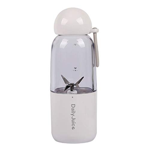 Elektrische Mini-Entsaftungsbecher, tragbarer auf-The-Go-wiederaufladbarer Entsafter 4pcs-Klingen-Juicer-Becher USB 350 ml für