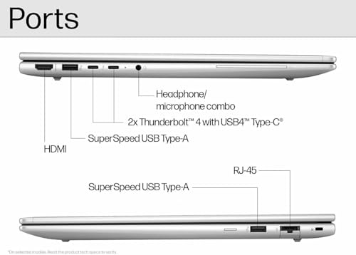 Image of HP EliteBook 660 G11 Business AI PC Laptop (16 inch FHD+ Anti-Glare, Intel 12-Core Ultra 7 165U, 16GB DDR5, 512GB SSD), Backlit, Fingerprint, 5MP IR Webcam, 2x Thunderbolt 4, Fast Charge, Win 11 Pro