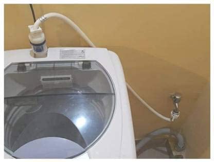 Image of eco crystal Original Solid Aqua Merit Physical Water Softener Best For Ifb /Whirlpool /Lg /Samsung /Bosch And Other Automatic Washing Machine /Diswasher With Free Teflon Tape