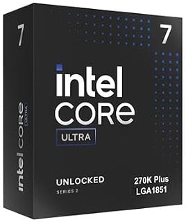 (Amazon.co.jp Exclusive) Intel Core Ultra 7 Processor 270K Plus (Arrow Lake, LGA 1851), 24 Cores (8P + 16E), Up to 5.50 GHz, Equipped with 36 MB Cache, Box Version BX80768270K/AZ