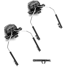 Team Wendy EXFIL Peltor Quick Release Adapter Kit | Works with All Peltor ComTac Systems | Compatible with Team Wendy Exfil, SAR and Ski Helmets