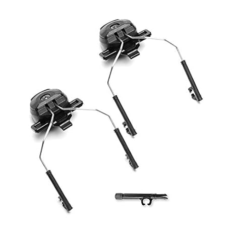 Team Wendy EXFIL Peltor Quick Release Adapter Kit | Works with All Peltor ComTac Systems | Compatible with Team Wendy Exfil, SAR and Ski Helmets