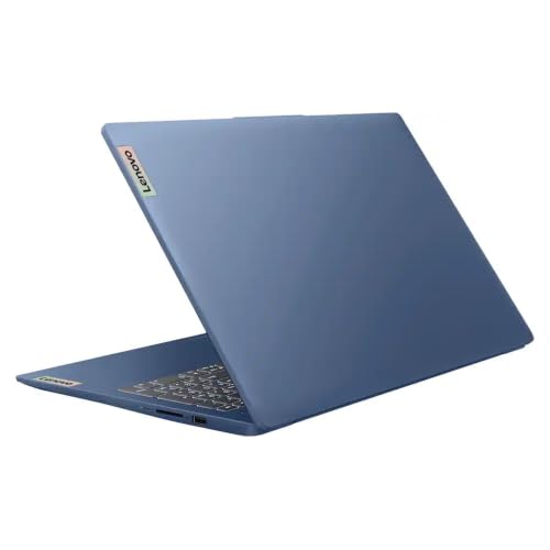 Image of Lenovo IdeaPad Slim 3i 15.6 inch FHD Ready-to-Use Laptop | Intel Processor | Win 11 with Microsoft 365 Personal 1-Year | 8GB DDR5 RAM | 128GB UFS | WiFi 6 | HDMI & SD Card Reader | Full-Size Keyboard
