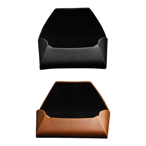 Image of Eyeglass Case Hard Shell, Portable Sunglass Case, fashionable PU Leather Eyeglass Case, Lightweight