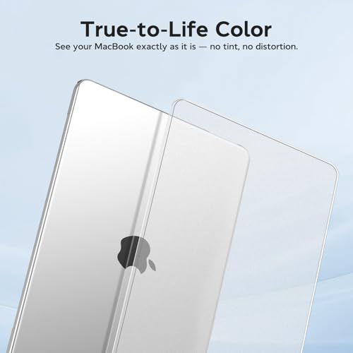 Image of Saco MacBook Neo Case 13 inch 2026 (A18 Pro, Model A3404), 1:1 Precision Fit | Official Matte Clear | Matte Hard Shell Cover, Scratch & Fingerprint Resistant for New MacBook Neo 13 inch Case