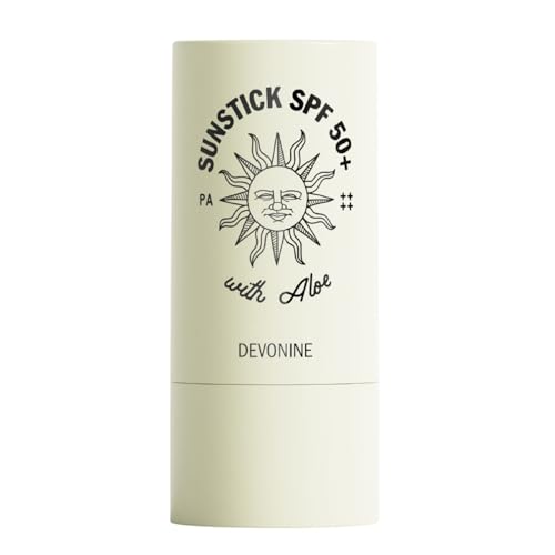DEVONINE �f���H�i�C�� SUNSTICK SPF 50+ �T���X�e�B�b�N �j�� ���B�[�K�� �����Y �X�L���P�A UV�u���b�N ���Ă��~�� �A���G�x�� �؍��R�X�� 18g