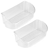 240356402 Refrigerator Door Shelf Bin Clear by Techecook - Compatible with ken-more, frigi-daire...