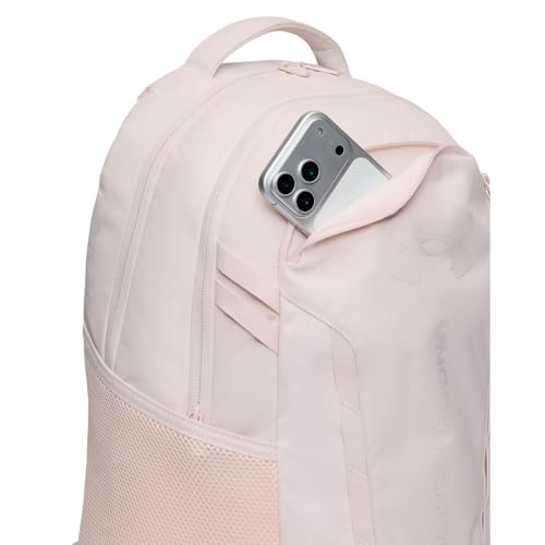 Image of Under Armour Unisex Hustle 6.0 Backpack, (675) Apex Pink / / Apex Pink, One Size Fits Most