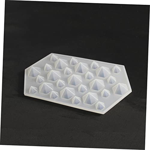 Molde de silicona para cubos de hielo con diseño diamante miniatura 7