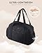 LOVEVOOK Gym Bag for Women, Puffer Travel Duffle Bag with Wet Pocket, Lightweight Carry On Bag Weekender Overnight Bag with Toiletry Bag, Multiple Pockets Personal Item Travel Bag for Airplanes
