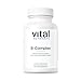 Vital Nutrients - B-Complex - Balanced High Potency B Vitamin Complex - 60 Capsules