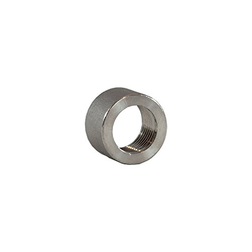 Buy 3/8" .375" in Inch NPT 316 Stainless Steel Threaded Half Coupling