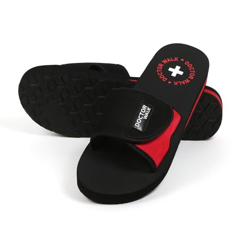 Doctor Walk Flip Flop for Women | Soft Comfortable | Breathable | Fashionable | Stylish | Trendy | Super Soft | Lightweight | Anti-Slip Sole | Indoor & Outdoor | (DW-029)(Pink)