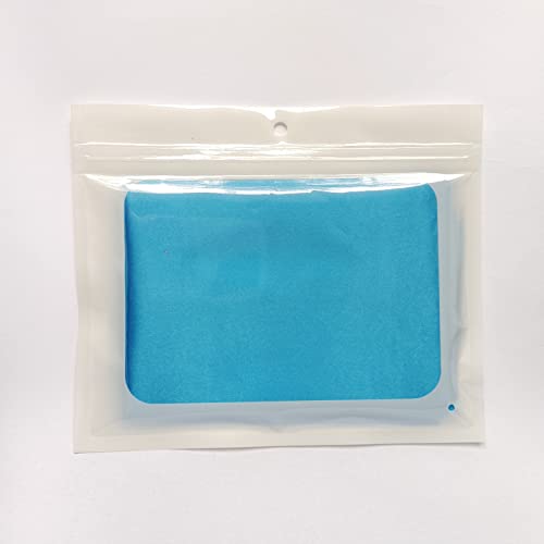 Women’s Solid Color Square Scarf Neckerchief (Blue)3